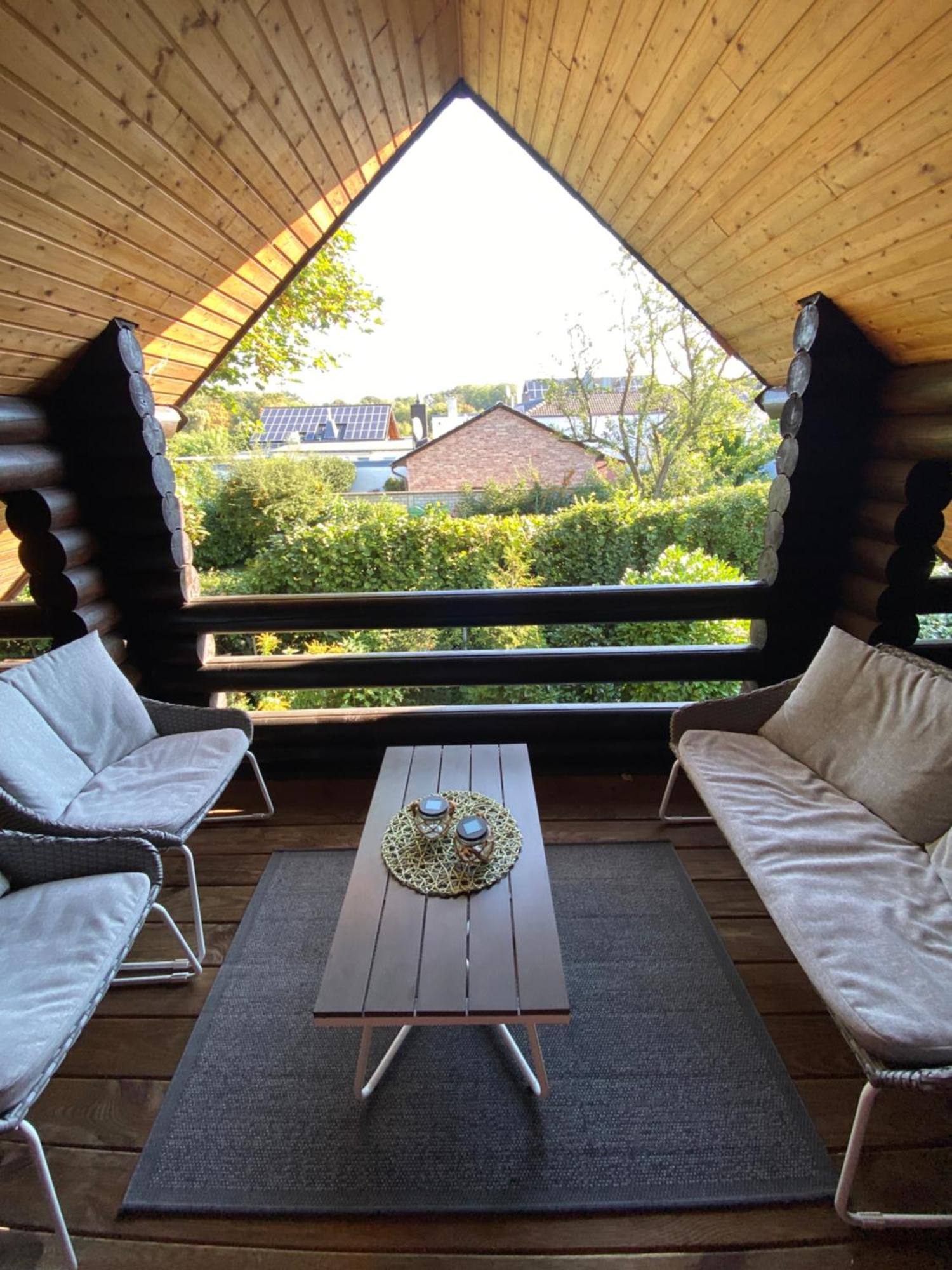Weilerswist Eifel-Lounge Blockhaus Mit Kamin Garten Balkon Nahe Koeln Therme Bruehl Phantasialand מראה חיצוני תמונה